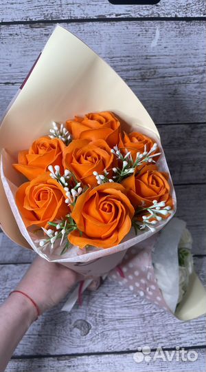 Букет из пенных роз