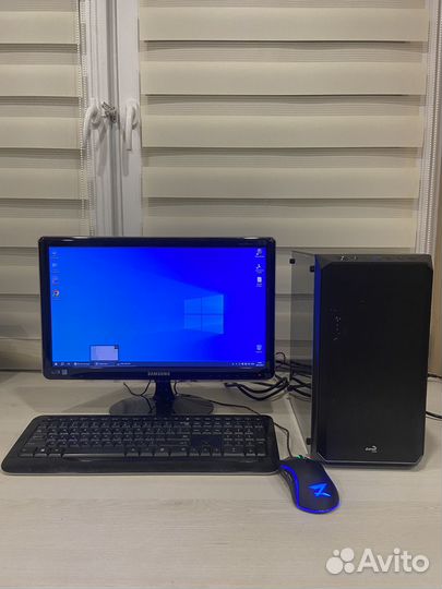 Игровой компьютер MSI GTX 1050Ti 4Gb