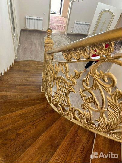 Перила литые алюминиевые