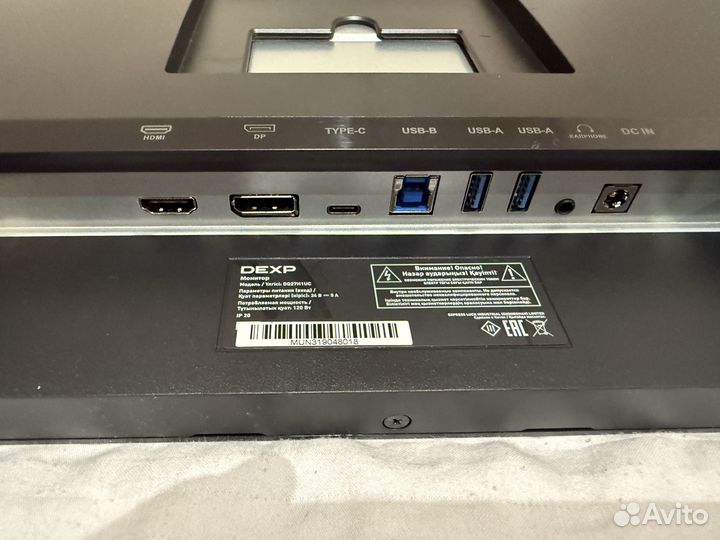 Монитор Dexp 27 2560*1440 / 75 гц