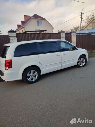 Dodge Caravan 3.6 AT, 2012, битый, 216 000 км