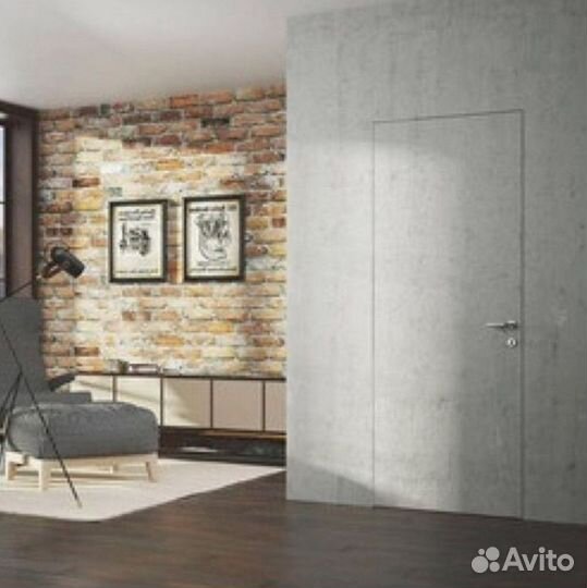 Двери межкомнатные скрытые под отделку