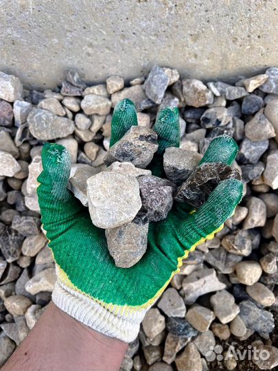 Щебень гравийный в наличии с доставкой