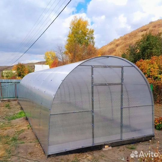 Оцинкованные Теплицы из Поликарбоната UV защита