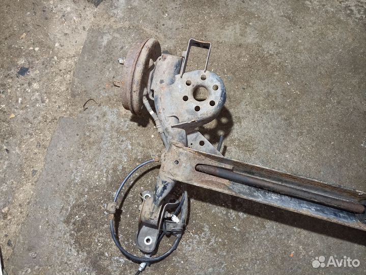 Задняя балка Hyundai Getz Хендай Гетц