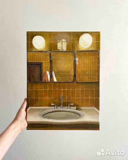 Картина 30/40 холст / акрил