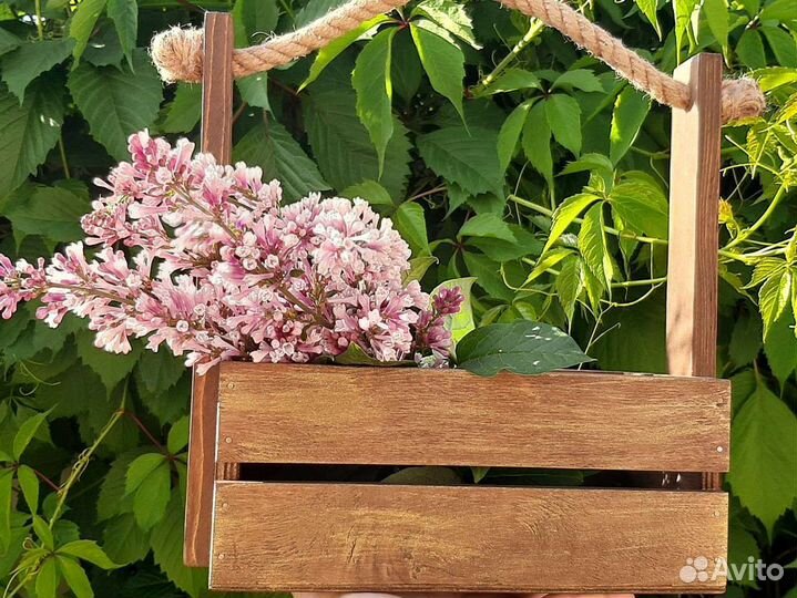 Ящик деревянный подарочный