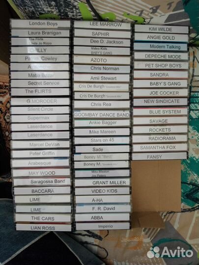 Аудиокассеты с записью