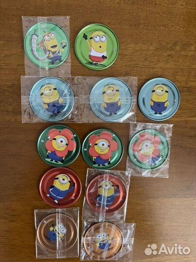 Игровые фишки чипикао миньоны