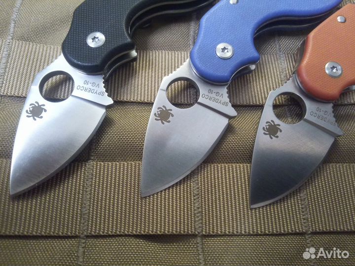 Нож Spyderco C110GP Lava (2 расцветки)