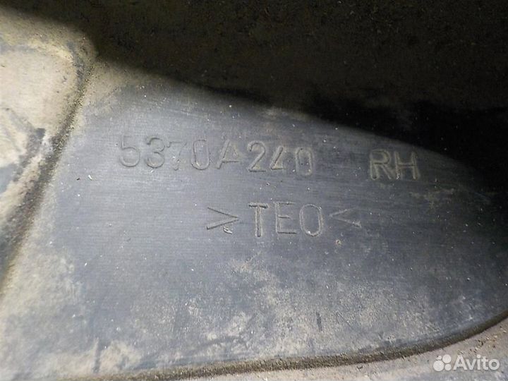 Брызговик задний правый Mitsubishi Lancer 10 (CY)