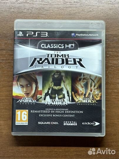 The tomb raider trilogy ps3