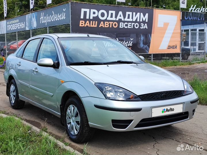 Ford Focus 1.6 МТ, 2004, 142 000 км