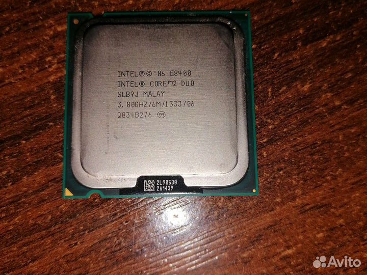 Процессор intel core tm2 duo q834b276