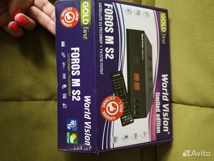 Рессивер World Vision fotos M S2