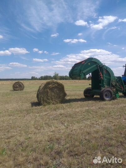 Сено в рулонах
