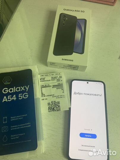 Samsung Galaxy A54, 8/256 ГБ