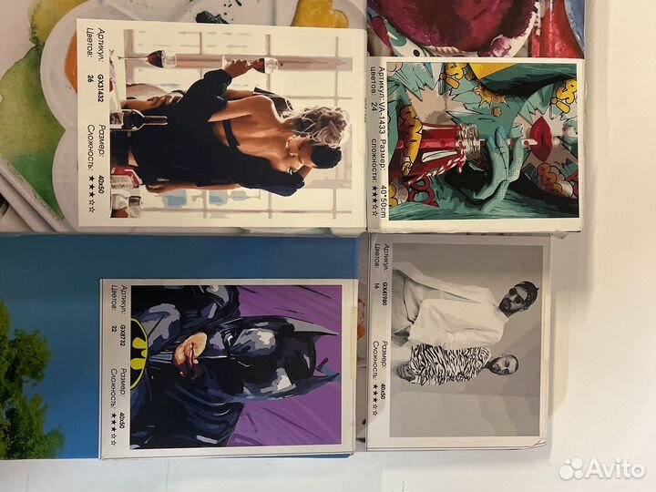 Картины по номерам Paintboy/Colibri/Raduga