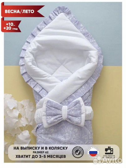 Конверт-одеяло на выписку