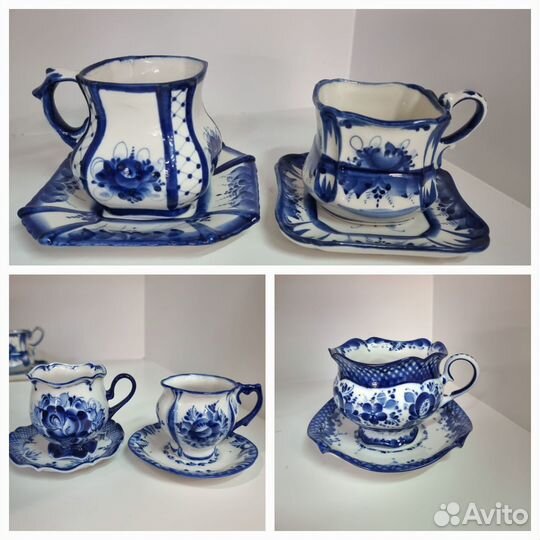 Чайные кофейные пары чашка с блюдцем