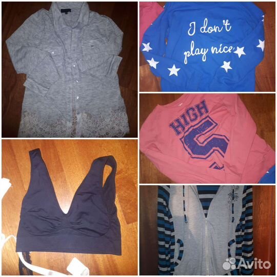 Отдам 2 пакета разных вещей,р.44-46-48.Обмен