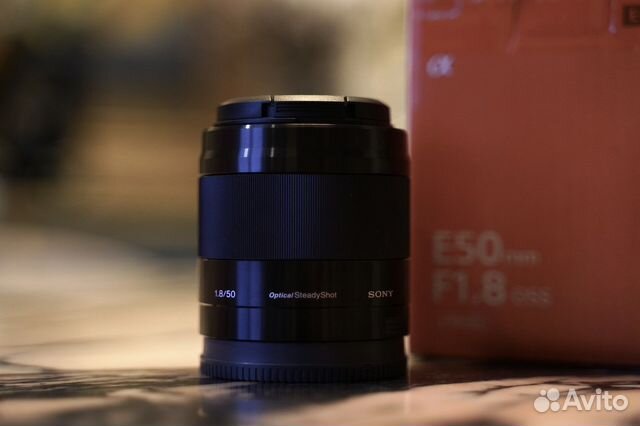 Объектив Sony e 50mm F1.8 OSS