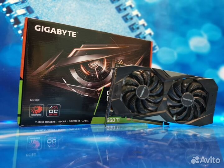 Видеокарта Gigabyte GTX 1660 Ti OC 6GB