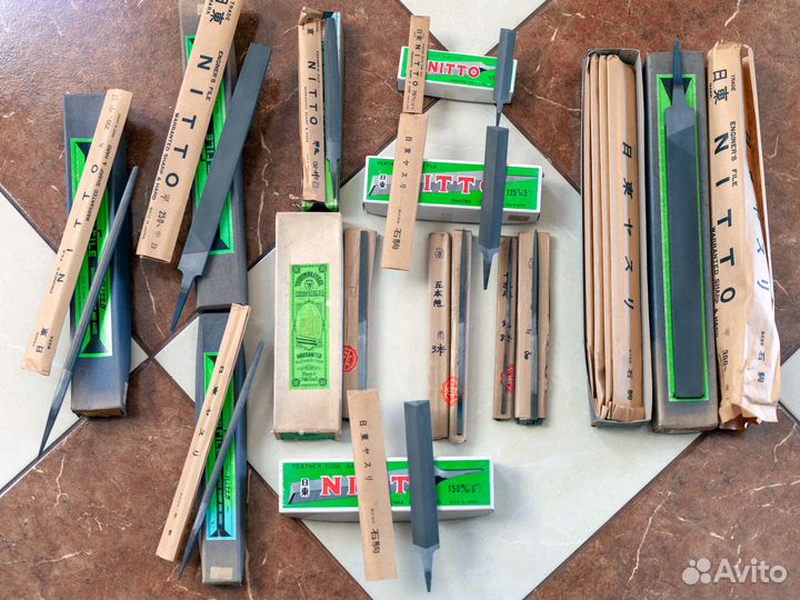 Японские напильники разные с хранения
