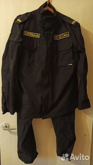 Форма охраны черная