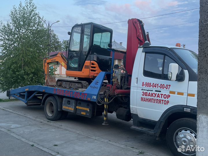 Услуги мини экскаватора