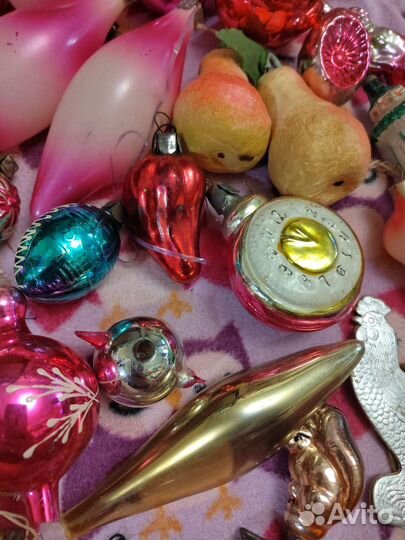 Ёлочные игрушки СССР