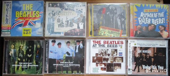 The Beatles Japan OBI CDs Mint