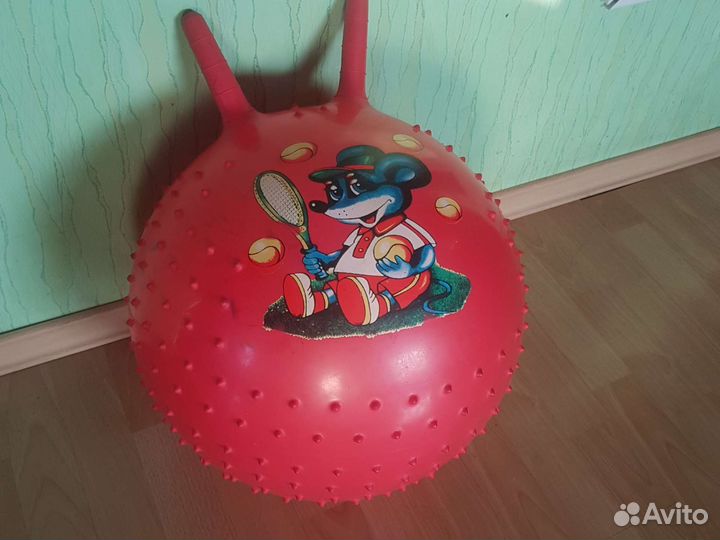 Мяч резиновый попрыгун