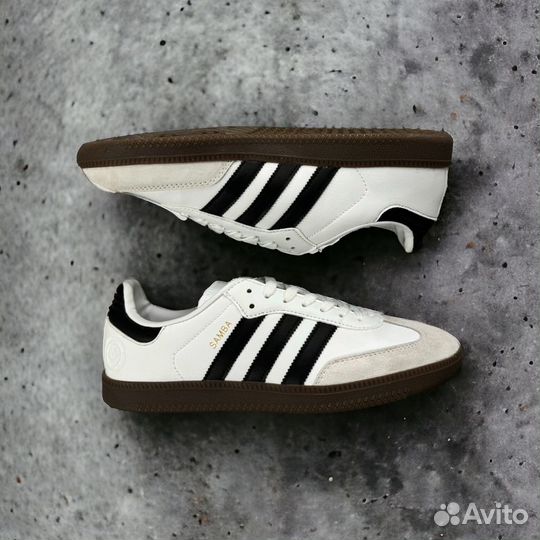 Adidas Samba Vegan White-Black