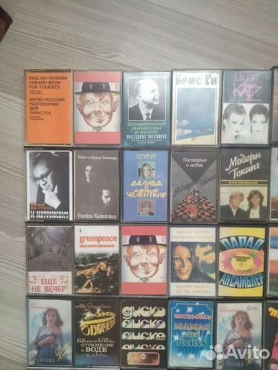 Кассеты Мелодия