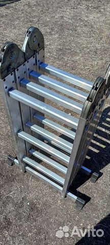 Лестница-стремянка алюминиевая трансформер