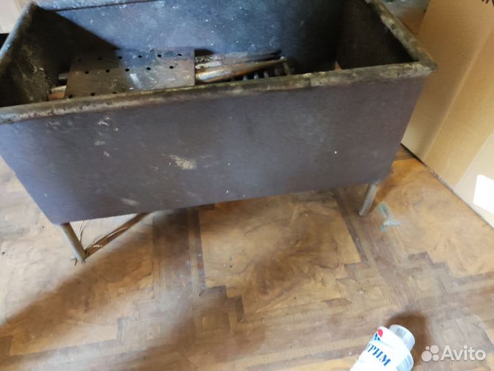 Мангал разборный, самодельный бу