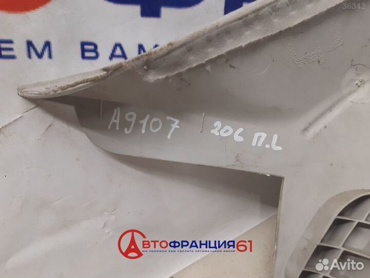 Накладка декоративная стойки, 9647966977 peugeot 2