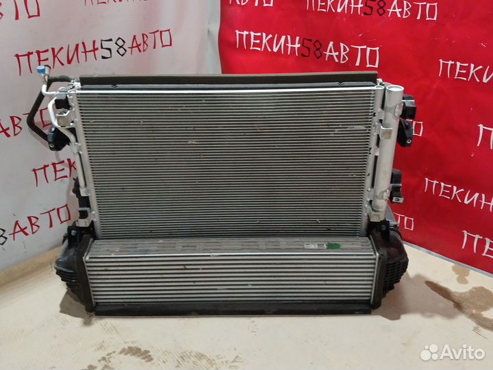 Радиатор, вентилятор, касета Exeed Rx