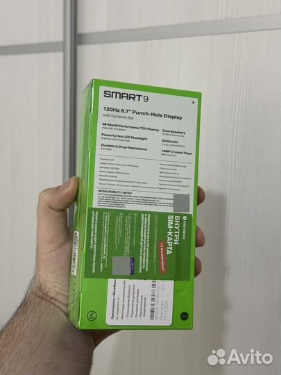 Infinix Smart 9, 3/64 ГБ