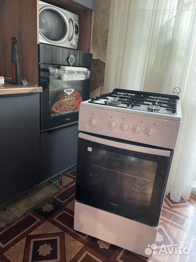 Газовая плита бу с грилем Дарина