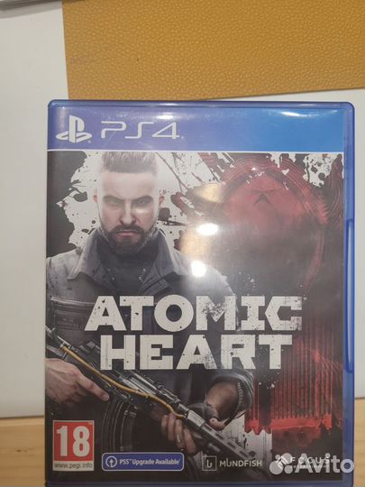 Диски на ps4 atomic heart