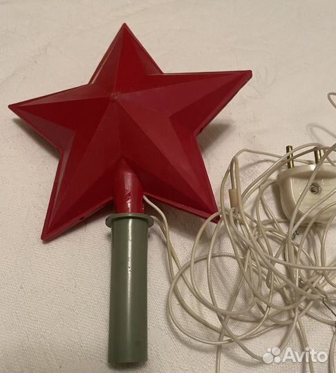 Наконечник на елку из СССР