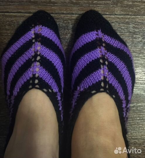 Носочки- следки вязанные ручной работы