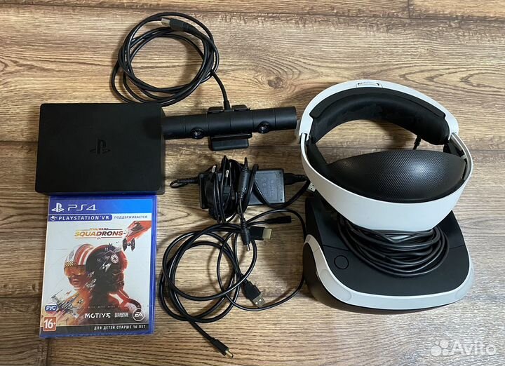 Шлем+камера+приставка Playstation VR 2 (2 ревиз.)