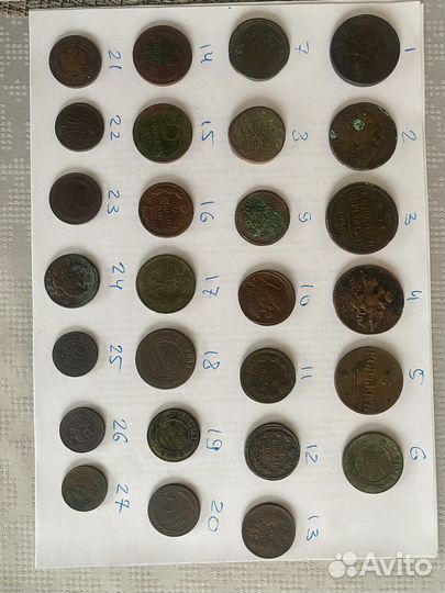 Продам старинные монеты