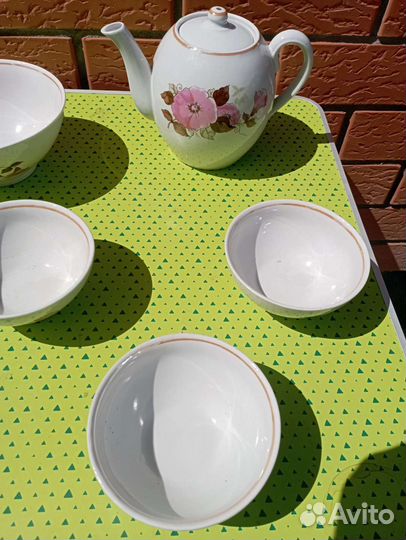 Кузяевский сервиз с пиалами