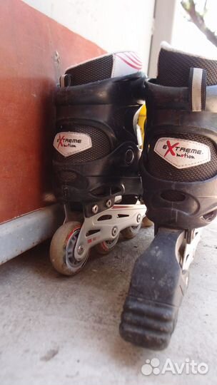Раздвижные роликовые коньки размер 36-39