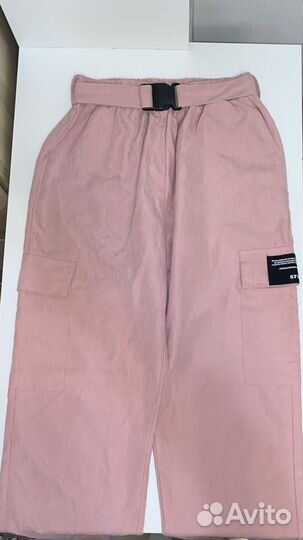 Женские розовые штаны, S