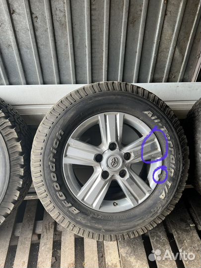 Bfgoodrich all terrain t/a ko 285/65 R18 (2 шт)